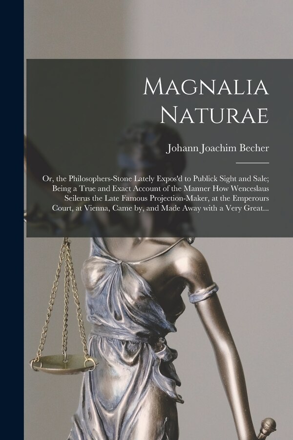 Magnalia Naturae by Johann Joachim 1635-1682 Becher, Paperback | Indigo Chapters