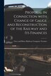 Proposal in Connection With Change of Gauge and Reconstruction of the Railway and Its Finances [microform] by Grey And Bruce Railway Company Toronto