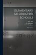 Elementary Algebra for Schools [microform] by H S (Henry Sinclair) 1848-1934 Hall, Paperback | Indigo Chapters