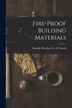 Fire-proof Building Materials [microform] by Metallic Roofing Co of Canada, Paperback | Indigo Chapters
