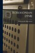 Robersonian [1958] by Robersonville High School (Robersonvi, Paperback | Indigo Chapters