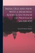 India Old and New With a Memorial Address [in Honor of Professor Salisbury] by Edward Washburn 1857-1932 Hopkins, Paperback | Indigo Chapters