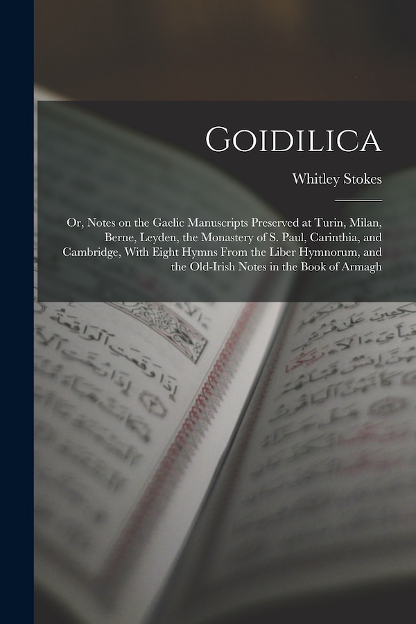 Goidilica; or Notes on the Gaelic Manuscripts Preserved at Turin Milan Berne Leyden the Monastery of S. Paul Carinthia and by Whitley Stokes