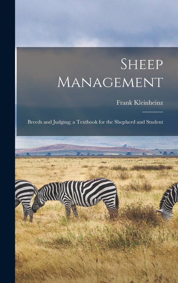 Sheep Management by Frank Kleinheinz, Hardcover | Indigo Chapters
