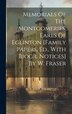 Memorials Of The Montgomeries Earls Of Eglinton [family Papers Ed. With Biogr. Notices] By W. Fraser by Anonymous, Hardcover | Indigo Chapters