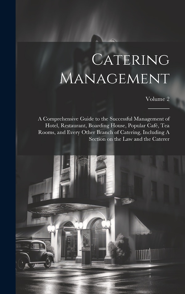 Catering Management by Anonymous, Hardcover | Indigo Chapters