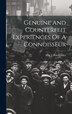 Genuine And Counterfeit Experiences Of A Connoisseur by Mac J Friedlander, Hardcover | Indigo Chapters