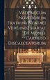Vademecum Novitiorum Fratrum B[eatae] V[irginis] Mariae De Monte Carmelo Discalceatorum by Anonymous, Hardcover | Indigo Chapters
