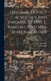 Original Double Acrostics And Enigmas By Mrs. E. Randall And Mrs. [e.m.] Blacklock by M Randall, Hardcover | Indigo Chapters