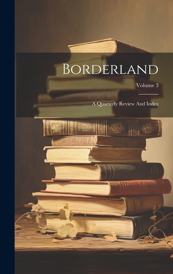 Borderland by Anonymous, Hardcover | Indigo Chapters