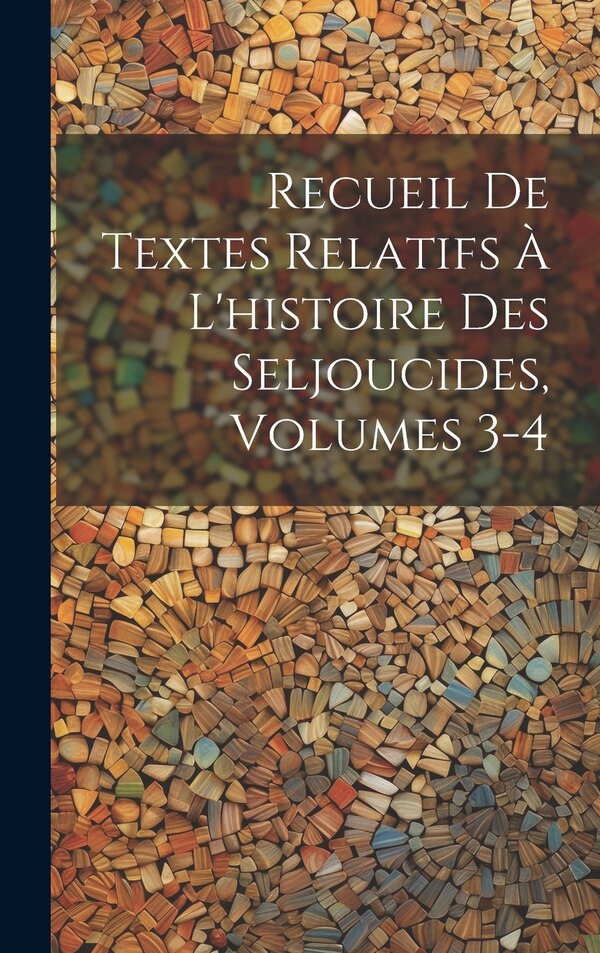 Recueil De Textes Relatifs À L'histoire Des Seljoucides Volumes 3-4 by Anonymous, Hardcover | Indigo Chapters