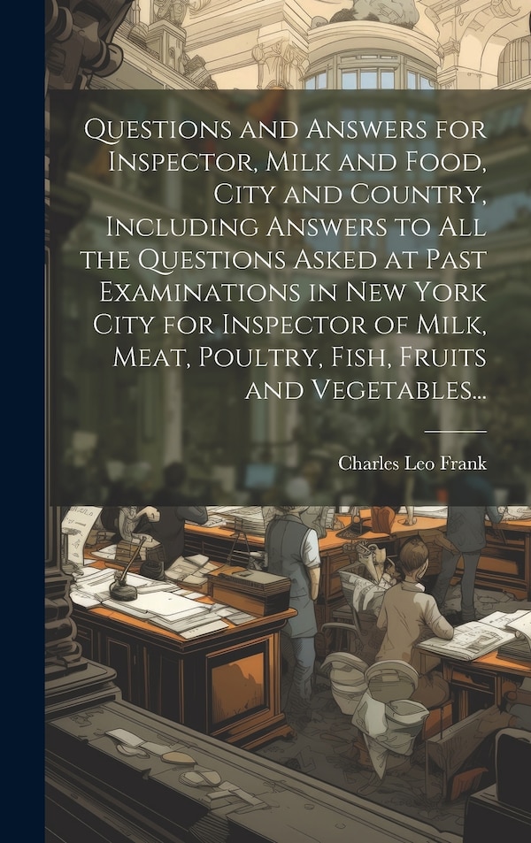 Questions and Answers for Inspector Milk and Food City and Country Including Answers to all the Questions Asked at Past Examinations in