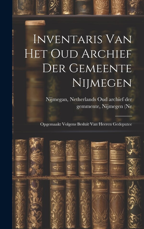 Inventaris van het Oud Archief der Gemeente Nijmegen by Netherlands Oud Archief Der Gemmente, Hardcover | Indigo Chapters