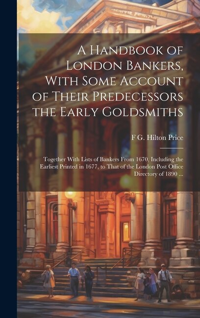 A Handbook of London Bankers With Some Account of Their Predecessors the Early Goldsmiths by F G Hilton 1842-1909 Price, Hardcover | Indigo Chapters