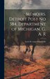 Memoirs. Detroit Post no 384 Department of Michigan G. A. R by [From Old Catalog] Lewis [Chamberlin, Hardcover | Indigo Chapters