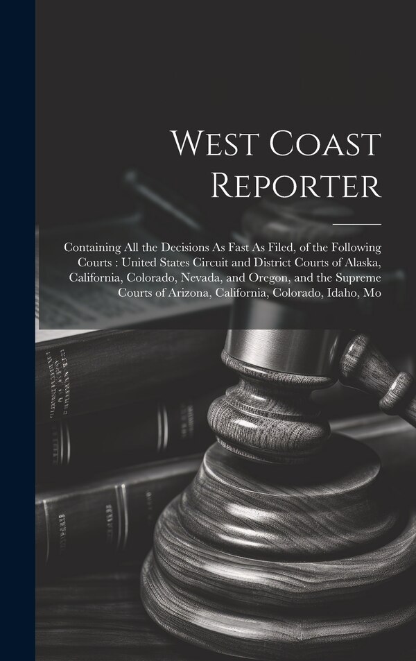 West Coast Reporter by Anonymous, Hardcover | Indigo Chapters