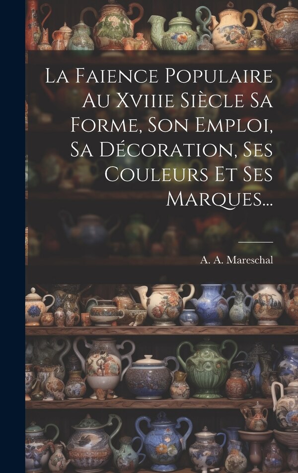 La Faience Populaire Au Xviiie Siècle Sa Forme Son Emploi Sa Décoration Ses Couleurs Et Ses Marques. by A A Mareschal, Hardcover | Indigo Chapters