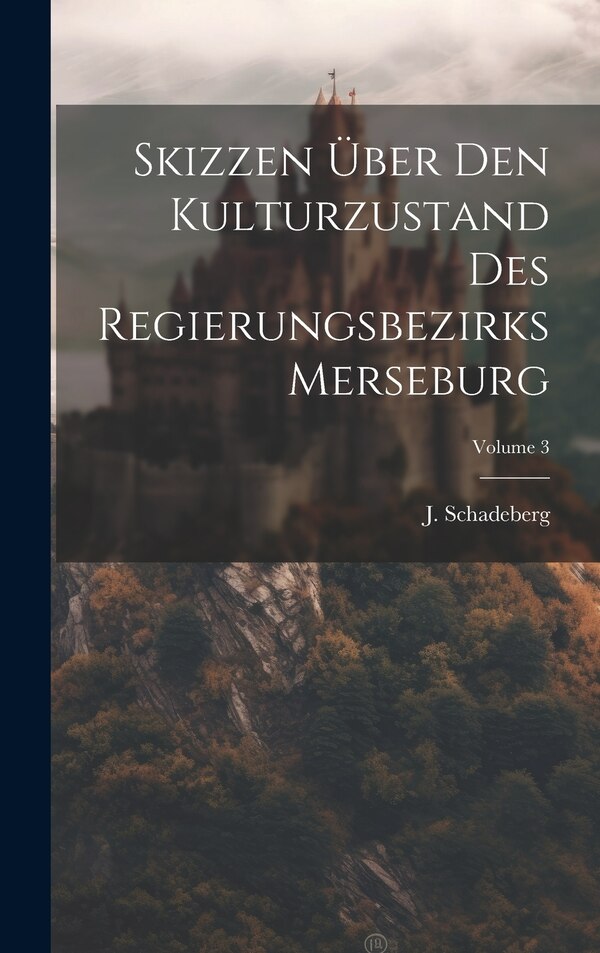 Skizzen Über Den Kulturzustand Des Regierungsbezirks Merseburg; Volume 3 by J Schadeberg, Hardcover | Indigo Chapters