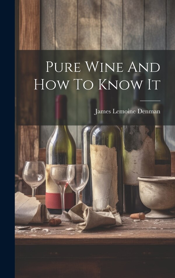 Pure Wine And How To Know It by James Lemoine Denman, Hardcover | Indigo Chapters