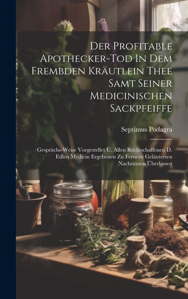 Der Profitable Apothecker-tod In Dem Frembden Kräutlein Thee Samt Seiner Medicinischen Sackpfeiffe by Septimus Podagra, Hardcover | Indigo Chapters