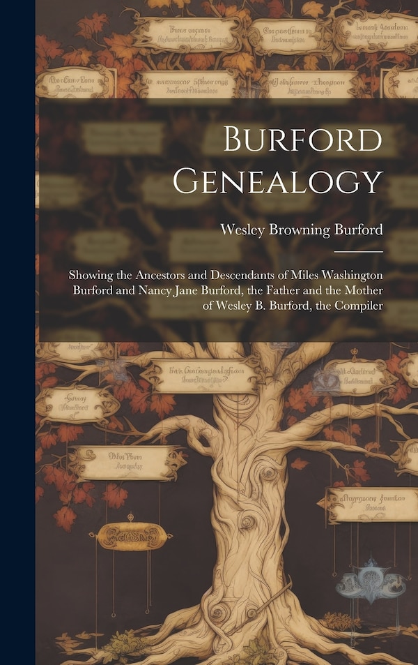 Burford Genealogy by Wesley Browning Burford, Hardcover | Indigo Chapters
