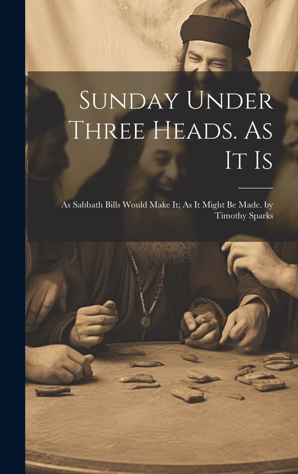Sunday Under Three Heads. As It Is; As Sabbath Bills Would Make It; As It Might Be Made. by Timothy Sparks by Anonymous, Hardcover | Indigo Chapters