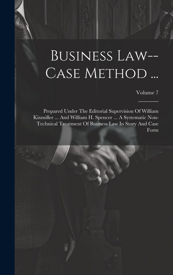 Business Law - case Method . by Anonymous, Hardcover | Indigo Chapters