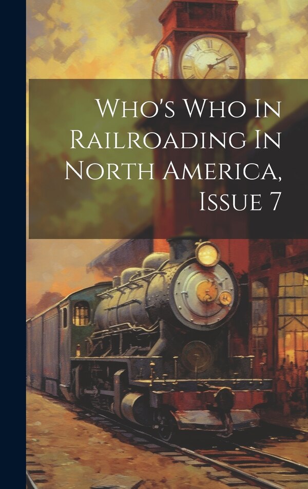 Who's Who In Railroading In North America Issue 7 by Anonymous, Hardcover | Indigo Chapters