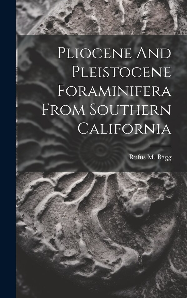 Pliocene And Pleistocene Foraminifera From Southern California by Rufus M Bagg, Hardcover | Indigo Chapters