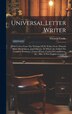 Universal Letter Writer by T[homas] Cooke, Hardcover | Indigo Chapters