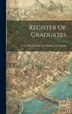 Register Of Graduates by U S Naval Academy Alumni Association, Hardcover | Indigo Chapters