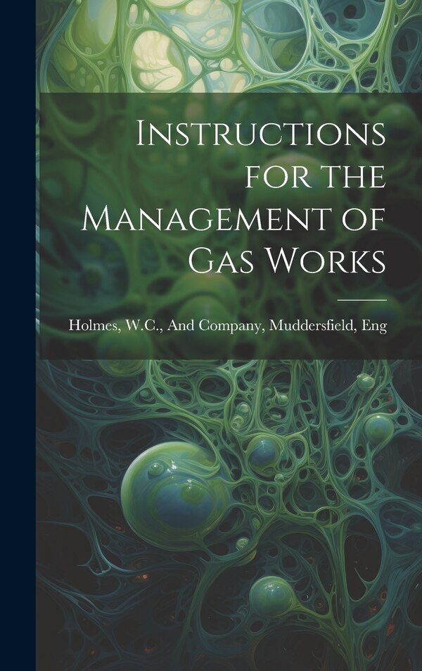 Instructions for the Management of Gas Works by W C And Company Holmes, Hardcover | Indigo Chapters