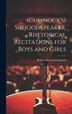 (Cumnock's) School Speaker. Rhetorical Recitations for Boys and Girls by Robert Mclean Cumnock, Hardcover | Indigo Chapters