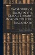 Catalogue of Books in the Kelsall Library Morden College Blackheath by Morden College Library, Hardcover | Indigo Chapters