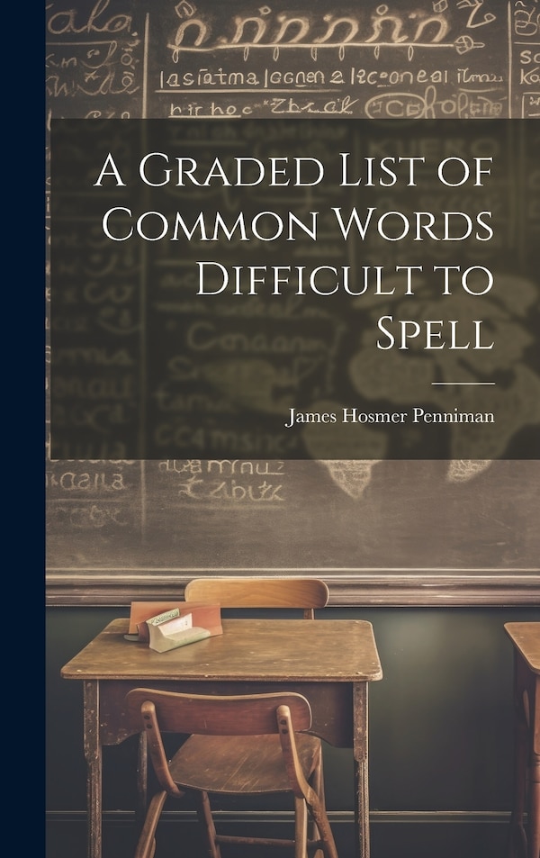 A Graded List of Common Words Difficult to Spell by James Hosmer Penniman, Hardcover | Indigo Chapters
