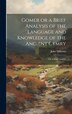 Gomer or a Brief Analysis of the Language and Knowledge of the Ancient Cymry by John Williams, Hardcover | Indigo Chapters