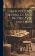 Catalogue Des Oeuvres De Paul Baudry Avec une Etude by Eugène Guillaume, Hardcover | Indigo Chapters