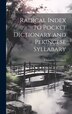 Radical Index to Pocket Dictionary and Pekingese Syllabary by Chauncey Goodrich, Hardcover | Indigo Chapters