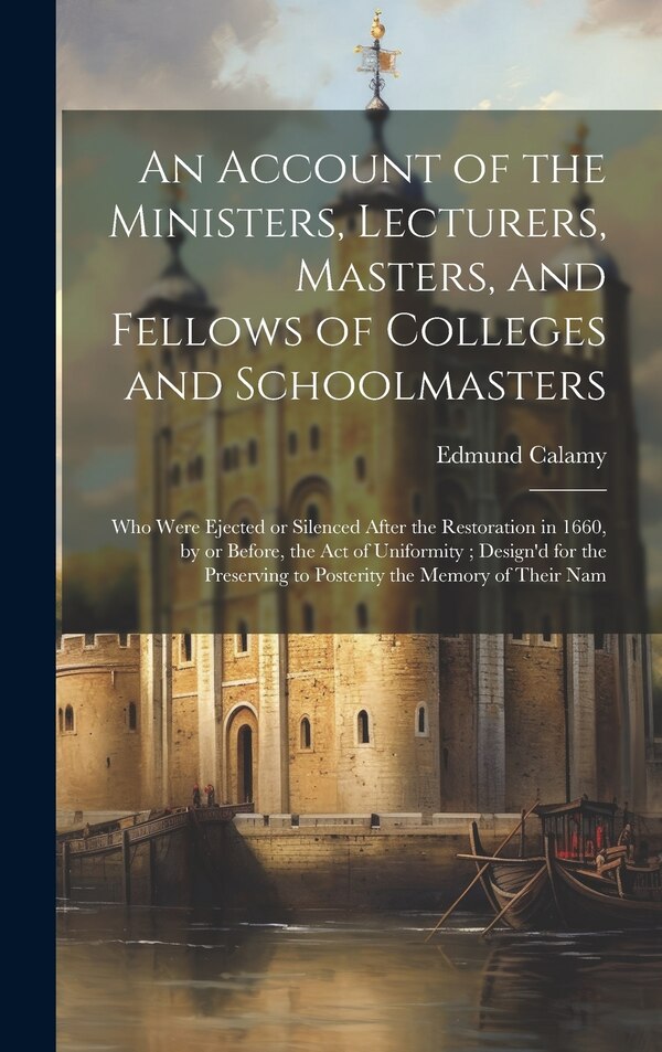An Account of the Ministers Lecturers Masters and Fellows of Colleges and Schoolmasters by Edmund Calamy, Hardcover | Indigo Chapters