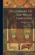 Dictionary Of The Welsh Language by William Owen Pughe, Hardcover | Indigo Chapters