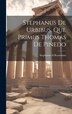 Stephanus De Urbibus. Que Primus Thomas De Pinedo by Stephanus of Byzantium, Hardcover | Indigo Chapters
