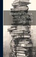 Hebrew Greek Latin And English by Anonymous, Hardcover | Indigo Chapters