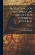 Proceedings Of The American Society For Psychical Research; Volume 12, Hardcover | Indigo Chapters
