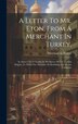 A Letter To Mr. Eton From A Merchant In Turkey, Hardcover | Indigo Chapters