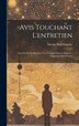 Avis Touchant L'entretien by Nicolas Malebranche, Hardcover | Indigo Chapters