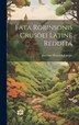 Fata Robinsonis Crusöei Latinè Reddita by Joachim Heinrich Campe, Hardcover | Indigo Chapters