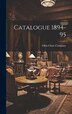 Catalogue 1894-95 by Oh ) Ohio Chair Company (Hillsboro, Hardcover | Indigo Chapters