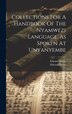 Collections For A Handbook Of The Nyamwezi Language As Spoken At Unyanyembe by Edward Steere, Hardcover | Indigo Chapters
