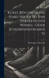 Kurze Beschreibung Eines Neuen Bei Ihm Verfertigten Winkel- Oder Scheibeninstruments by Christoph C Hoeschel, Hardcover | Indigo Chapters