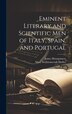 Eminent Literary and Scientific Men of Italy Spain and Portugal by Mary Wollstonecraft Shelley, Hardcover | Indigo Chapters
